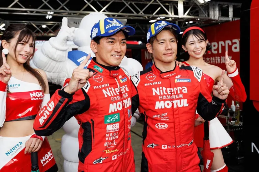 逆転王座に向け大きな一歩! 3号車Niterraがポール獲得。ランク首位36号車au TOMSも3番手確保……GT300は“崖っぷち”2号車mutaがPP|スーパーGT第8戦