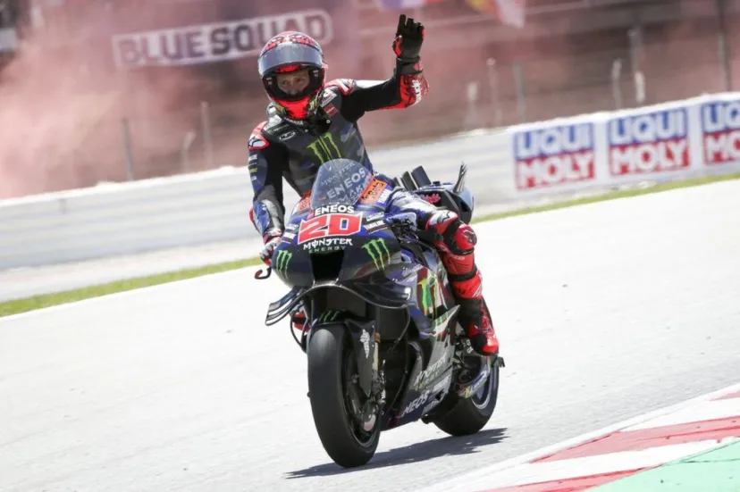 【MotoGP】クアルタラロ「トンネルに光が差した感じ」ヤマハの開発状況が好転? カタルニアGPで投入新エアロにも好感触