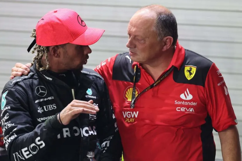 ハミルトンのフェラーリF1移籍劇に“かつてのボス”バスールの存在アリ「彼なしでは実現しなかった」