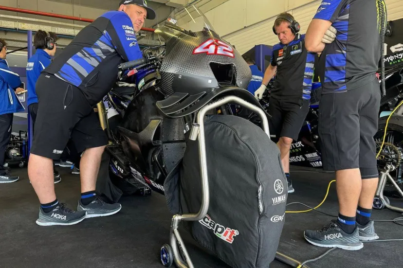 MotoGPヘレステストでヤマハが全面改良型M1を投入。最速はVR46ディ・ジャンアントニオ
