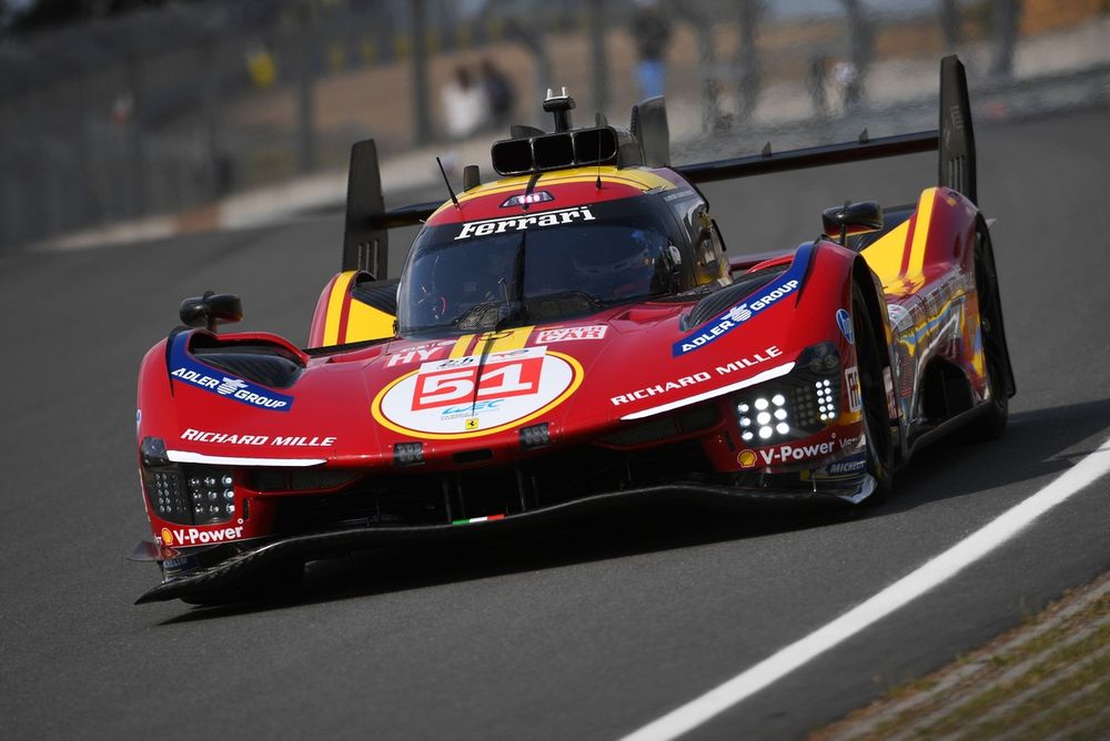 ル・マン優勝のフェラーリ499P、クラス最重量＆最小出力に。WEC
