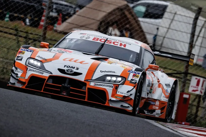 【スーパーGT】予測不能のオートポリス450kmレース、グリッド後方からの大逆転もあり得る？　予選好調トヨタ勢の“最後尾”、36号車au TOMS坪井「決勝は全く勢力図が変わると思っている」
