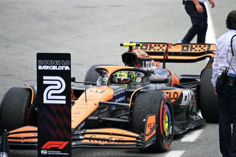 タイヤの“使い方”が勝敗を分けた？　スペインGPで敗れたランド・ノリス、最後に追いつけなかった理由は