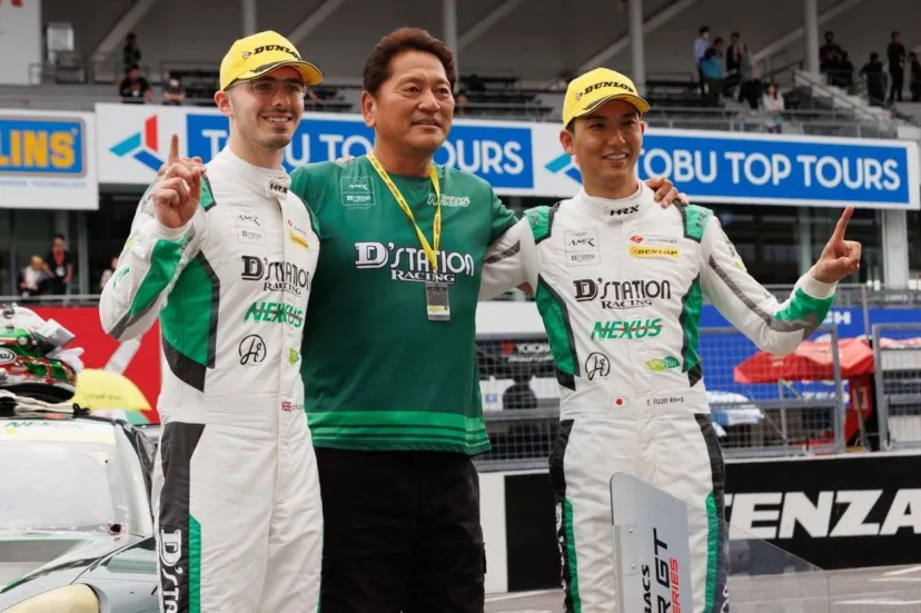 Dstartion RacingスーパーGT初優勝。藤井誠暢手応え通りの圧勝劇「これだけ完璧にまとめ上げられることはなかなかない！」｜スーパーGT第3戦鈴鹿