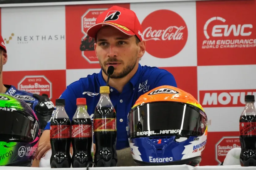 【鈴鹿8耐】ポール獲得のYART YAMAHA、ハニカのいらぬ転倒は”張り切りすぎ”が原因？　「2分4秒台の気持ちでイッパイだった」