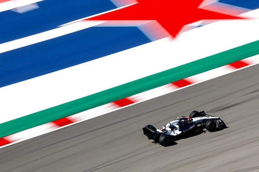 F1アメリカFP1速報|フェルスタッペンが最速。ルクレールとハミルトンが続く……角田裕毅は13番手