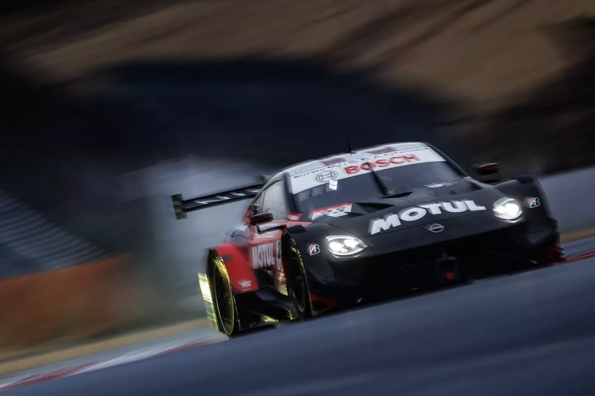 ダンプ→ウエットに変わるコンディション。序盤にトップに立った23号車NISMOが最速｜スーパーGT富士公式テスト：セッション4タイム結果