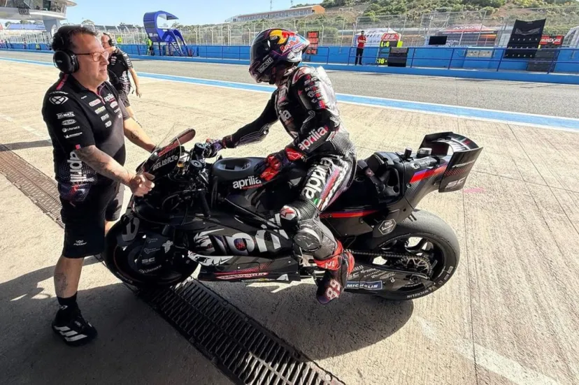 【MotoGP】アプリリア、テストで着実な進歩？　マルティン実感「本当に重要な1日だった」