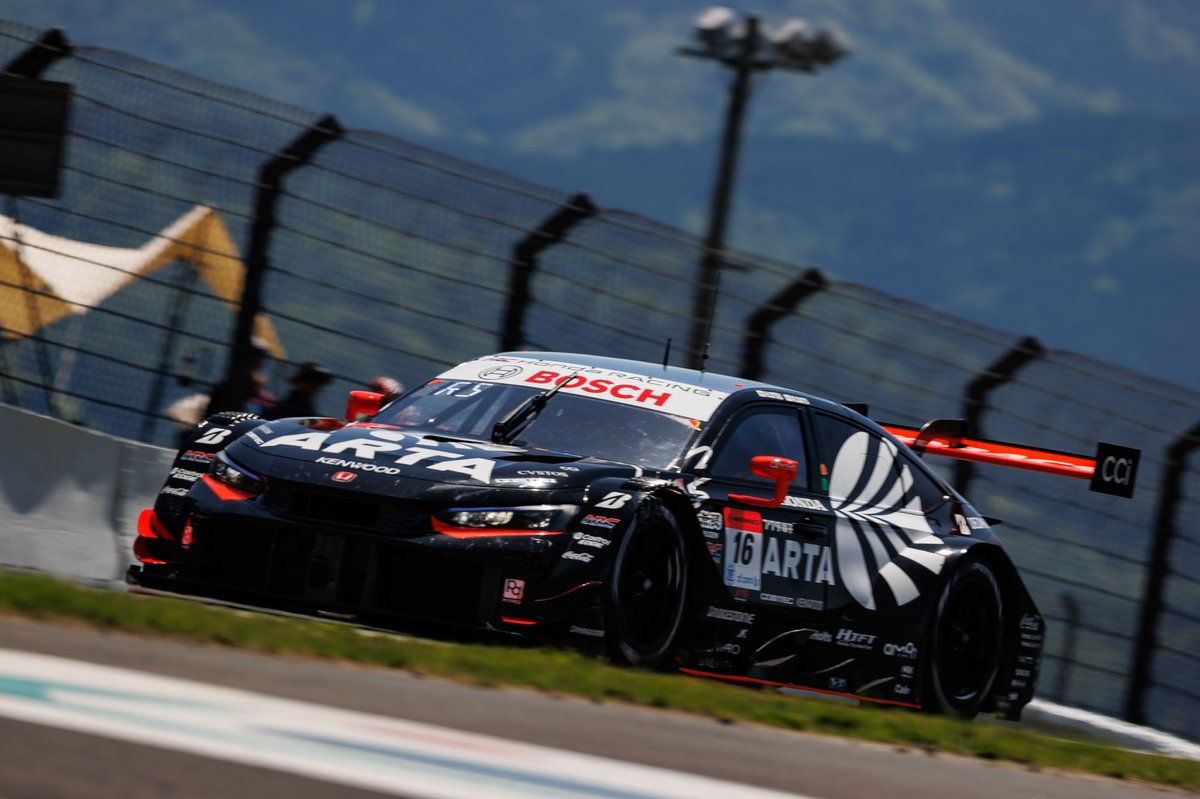 富士で好調シビック、追い上げもイケる！？ ARTA佐藤蓮「ストレートで4