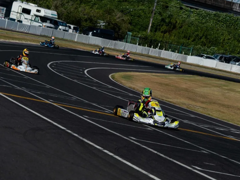 黒船襲来！　真夏の鈴鹿特別戦、EXGEL MAXチャンプはシーズンクライマックスへ。ROTAX出身の勝田貴元も熱戦見守る