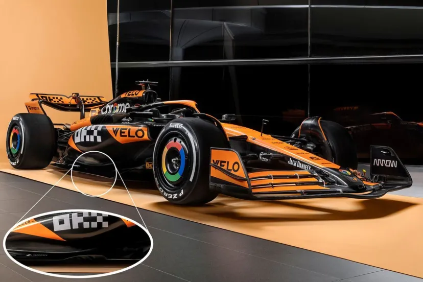 あれ？　フロアが違う？　発表されたマクラーレンF1の新車MCL38の写真は、”革新”が巧妙に隠されたトリックだった可能性