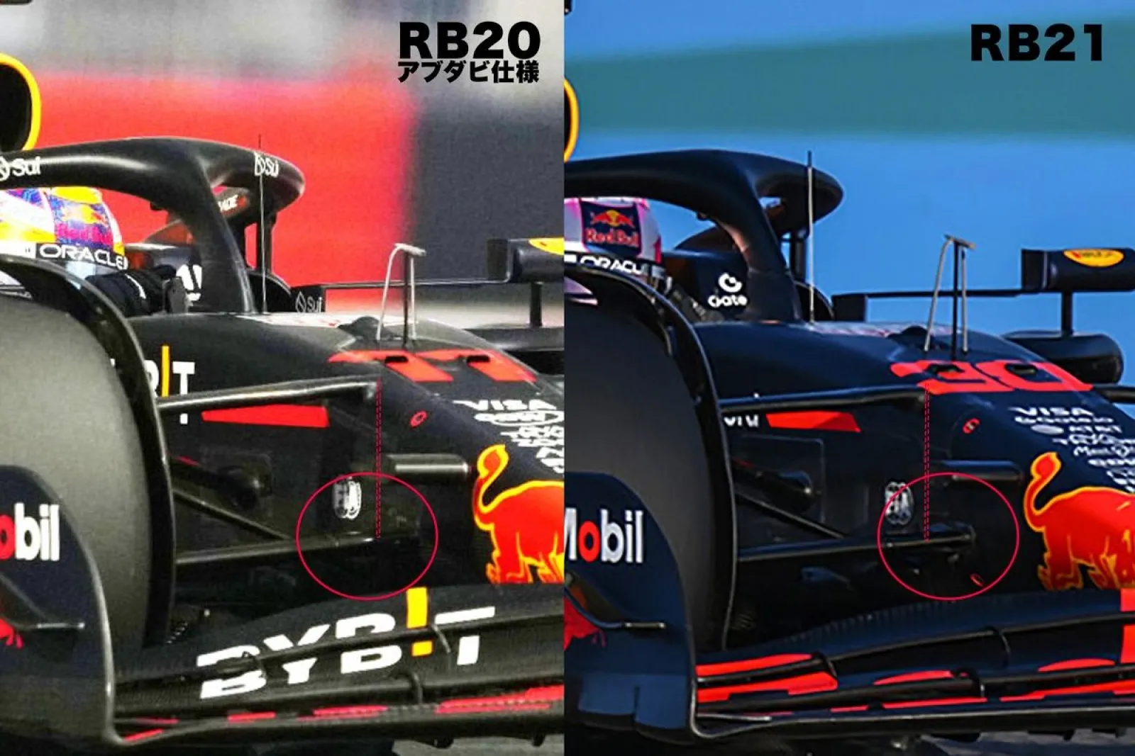 F1新車”雑感”解説2025「レッドブルRB21」昨年型RB20からほとんど変わってない！ しかしフロントサスに明らかな変化 | モーター ...