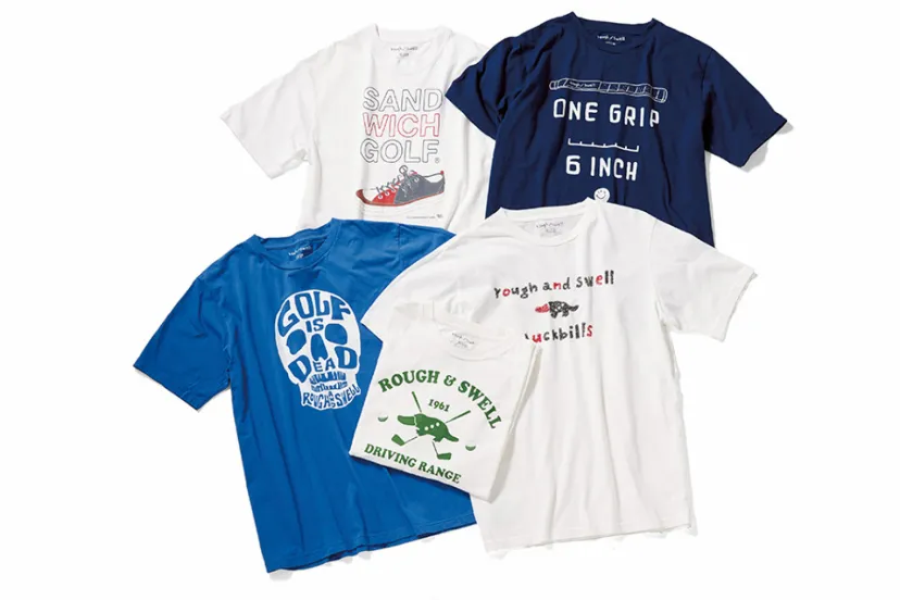 「ラフ アンド スウェル」の新作Tシャツ！今シーズンの新作Tもニヤッとしてしまいます