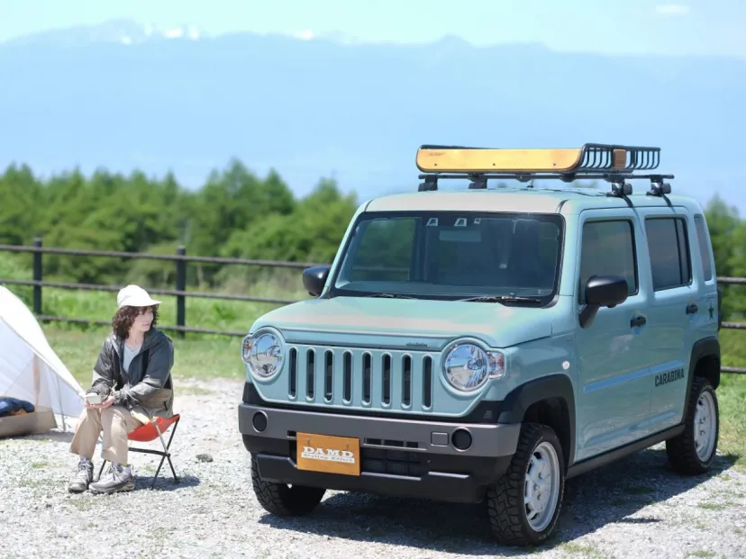 富士山もアルプスもひとりじめできる、山の上でキャンプ旅｜カスタムカーは山道具のひとつ【ふもと編】