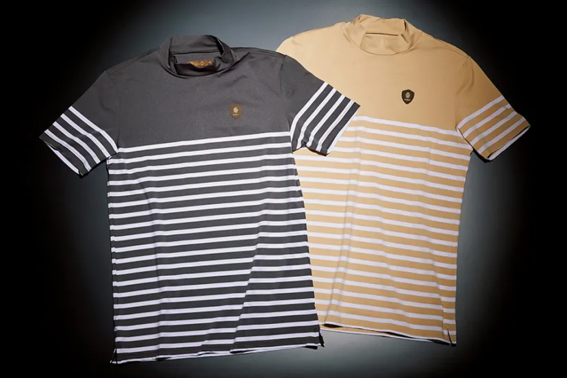 「フェリージ ゴルフ」のハイネックシャツ〜新たなマイ定番。伝統の紋章を自由に着る