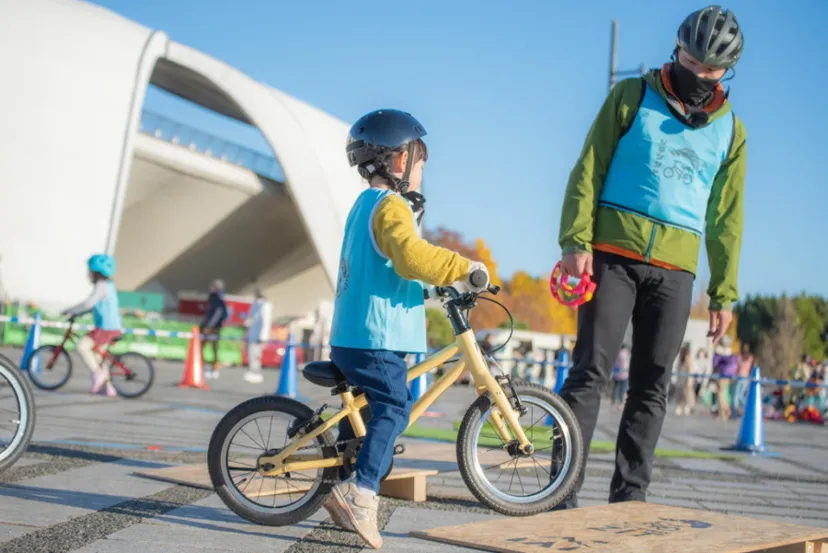 子ども向け自転車教室「みんなで遊ぼう！じてんしゃきょうしつmini」9月20日より定期開催