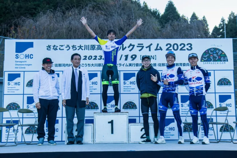 森本 誠や白川幸希・花田聖誠がゲスト参加！　徳島県開催「さなごうち大川原高原ヒルクライム」レポート