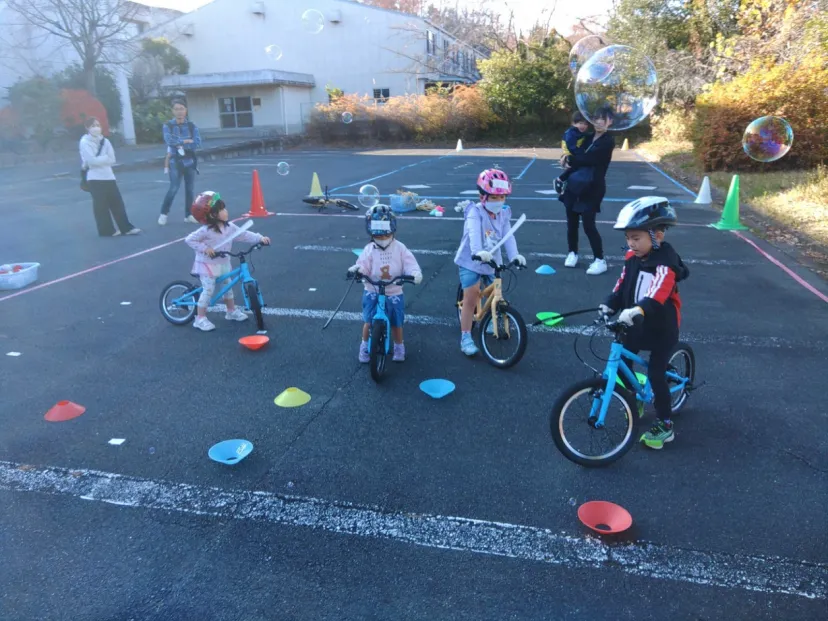 人生初の自転車経験は「遊び」から！　埼玉県小川町開催「子どものための自転車遊び教室」レポート