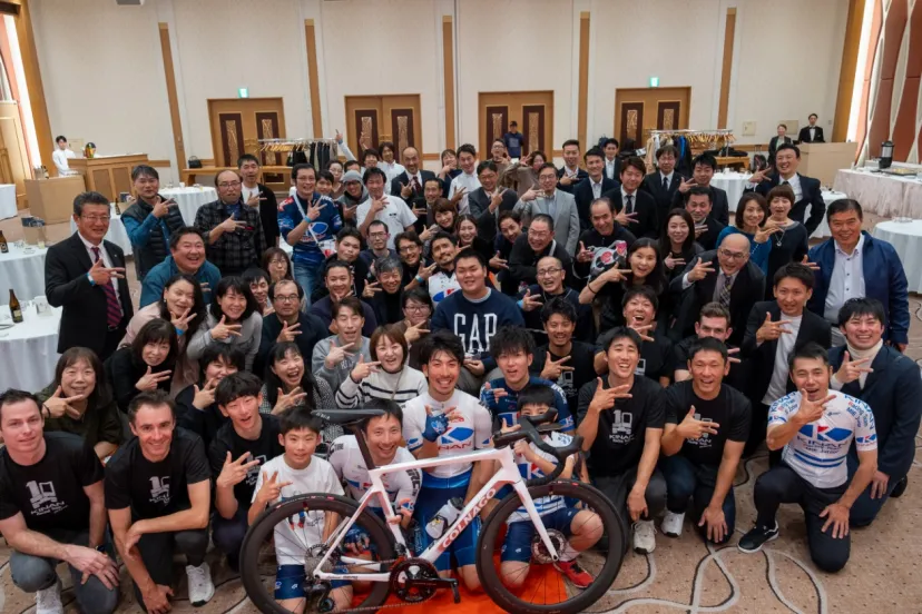 KINAN Racing Teamがキックオフミーティング2023-2024実施。次のシーズンへ決起