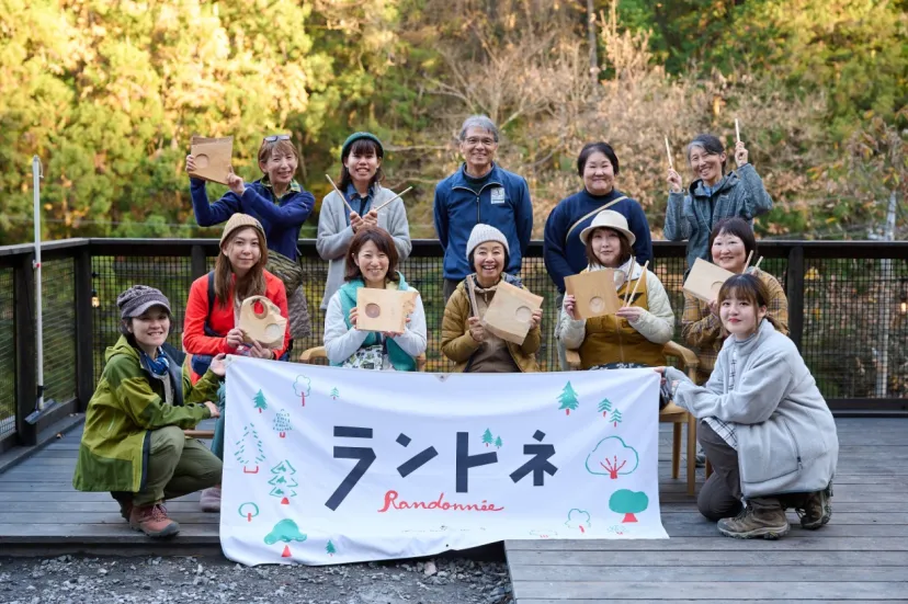 森の中に佇むキャンプ場で、焚き火を囲む忘年会を開催しました！｜Mt.ランドネ会員限定イベント