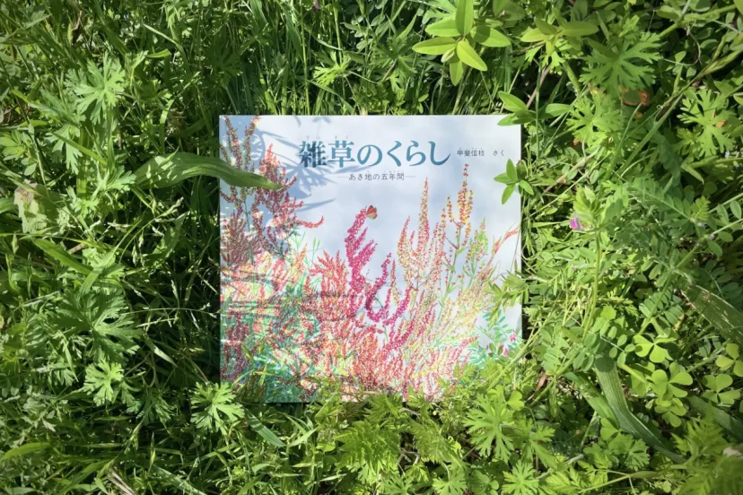 モデル仲川希良の「絵本とわたしとアウトドア」#43 雑草のくらし―あき地の五年間―