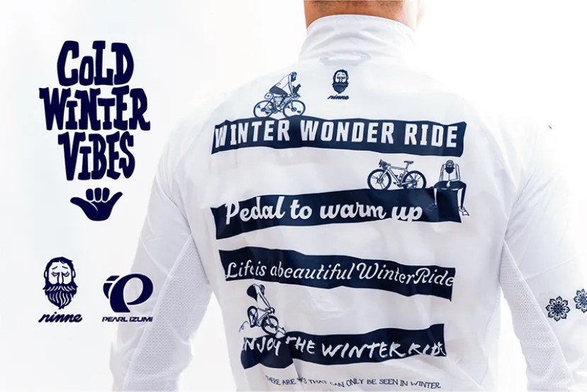 rinneコラボモデル「ENJOY THE WINTER RIDE」コレクション登場｜パールイズミ