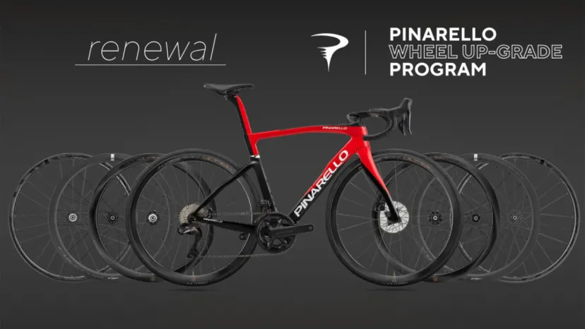 ロードバイクを買うなら良いホイールへアップグレード｜PINARELLO