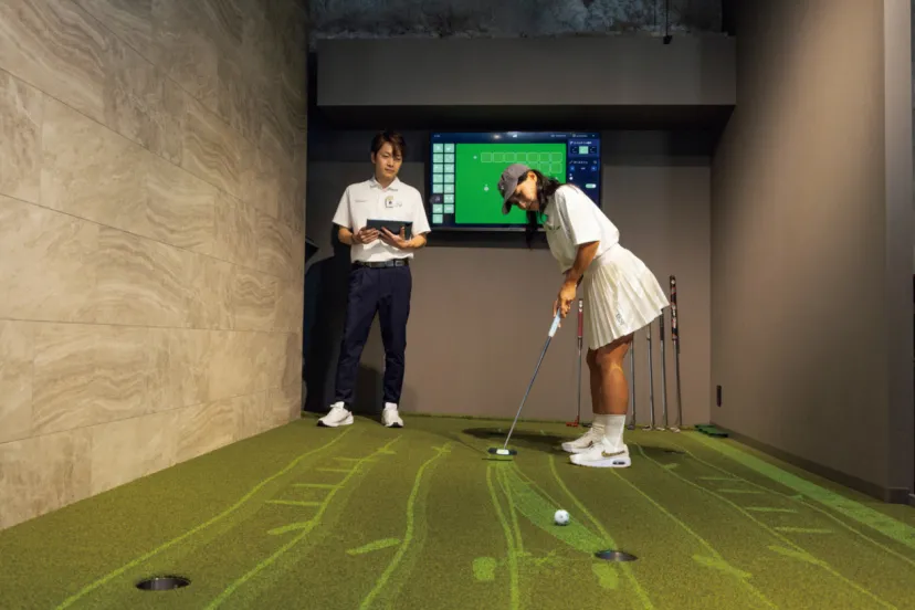 パッティング上達の秘密基地が誕生!｜チェケラーGOLFの由姫乃せんぱいが往く!!