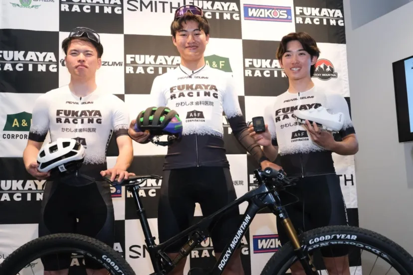 MTBチーム「FUKAYA RACING」が2026年体制を発表　17歳の松山海司が新加