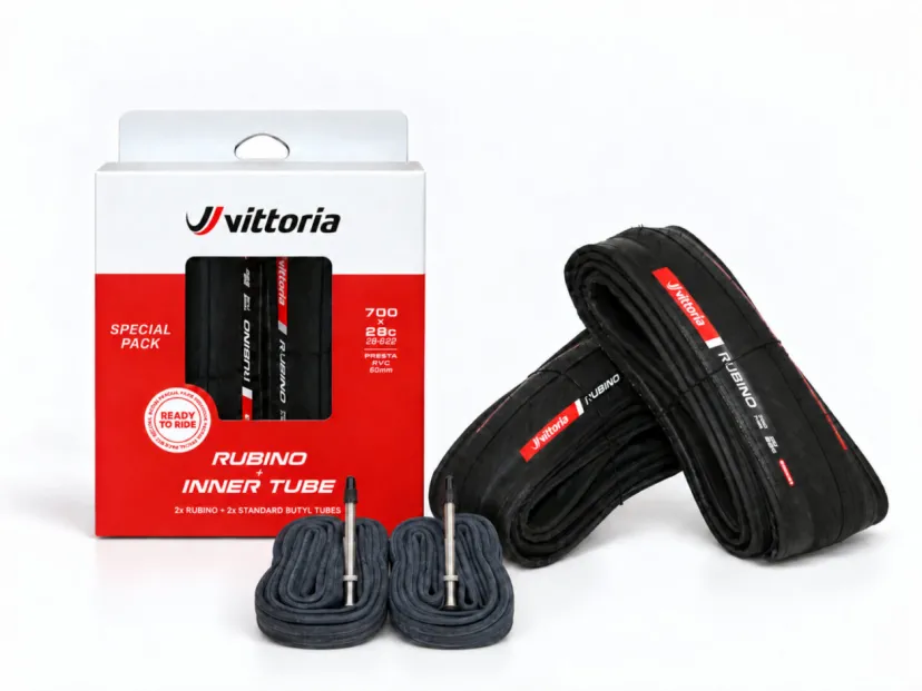 ヴィットリア RUBINO ツインパック　チューブ2本と特製トートが実質無料の数量限定セット｜Vittoria