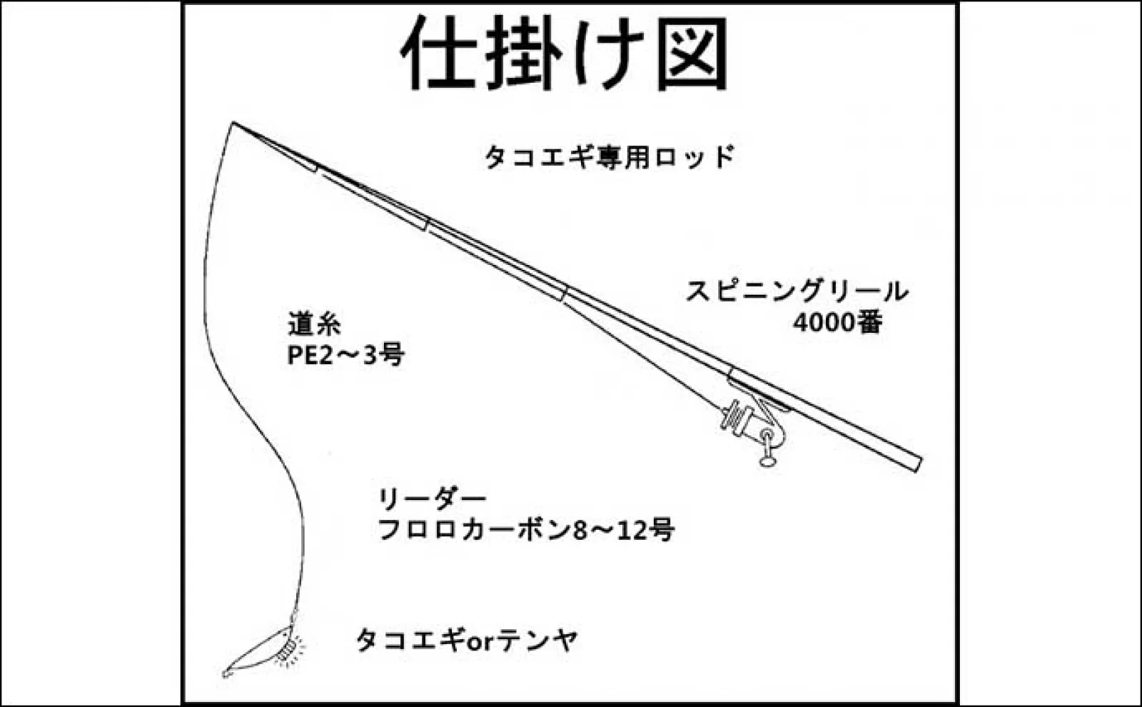 堤防タコ釣り徹底攻略 代表的な3種類の仕掛けの特徴&釣り方を解説