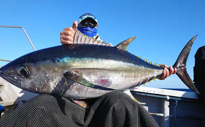 エビングで22.6kgメバチマグロ釣れた【三重】　4回目の挑戦で念願成就