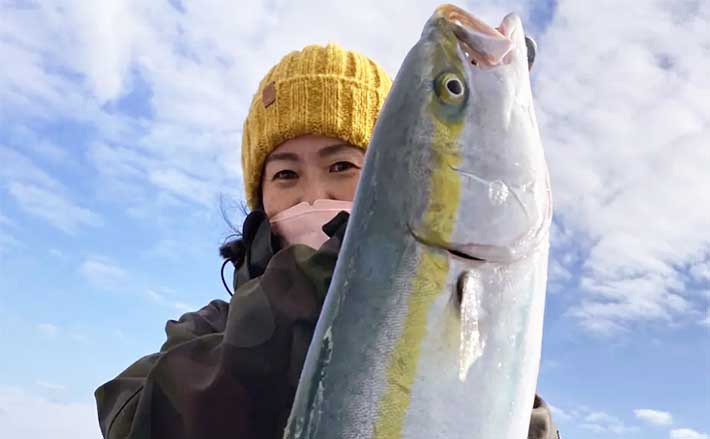 オフショアジギング釣行でブリ族好捕【福岡】 タイラバでは良型アオナも