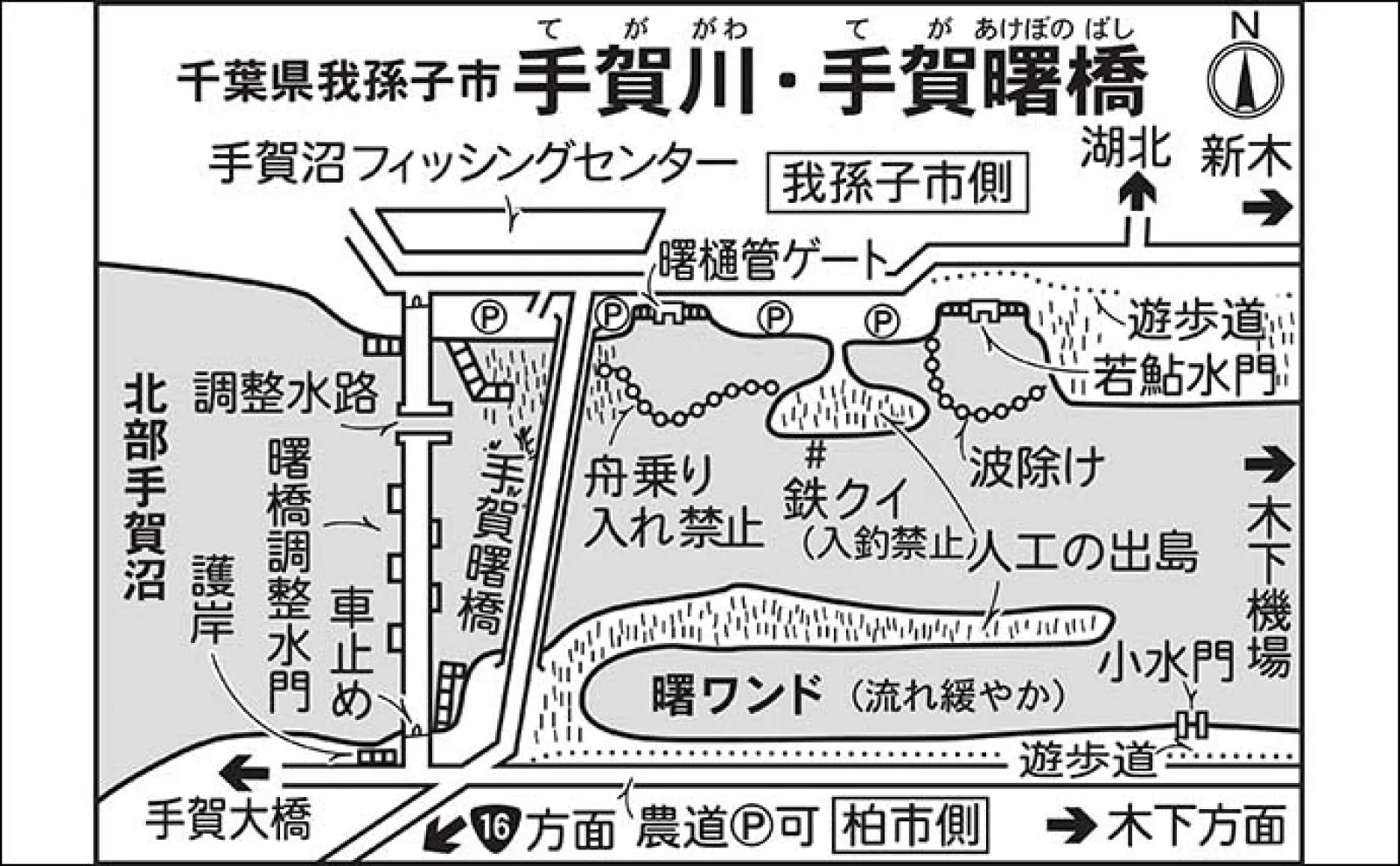 今週のヘラブナ推薦釣り場【千葉県・手賀川/曙ワンド】