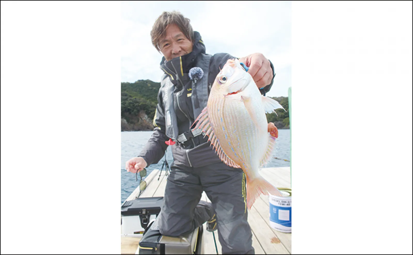 「山本太郎」が大型クロダイに挑戦【三重・栄丸渡船】本命不発も40cmチダイ