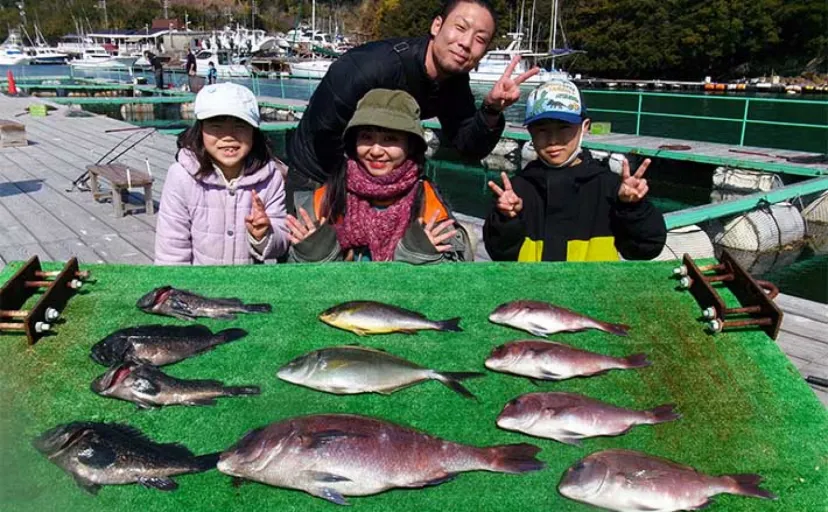 海上釣り堀釣果速報【三重・愛知】ファミリーフィッシングでも高級魚ゲット