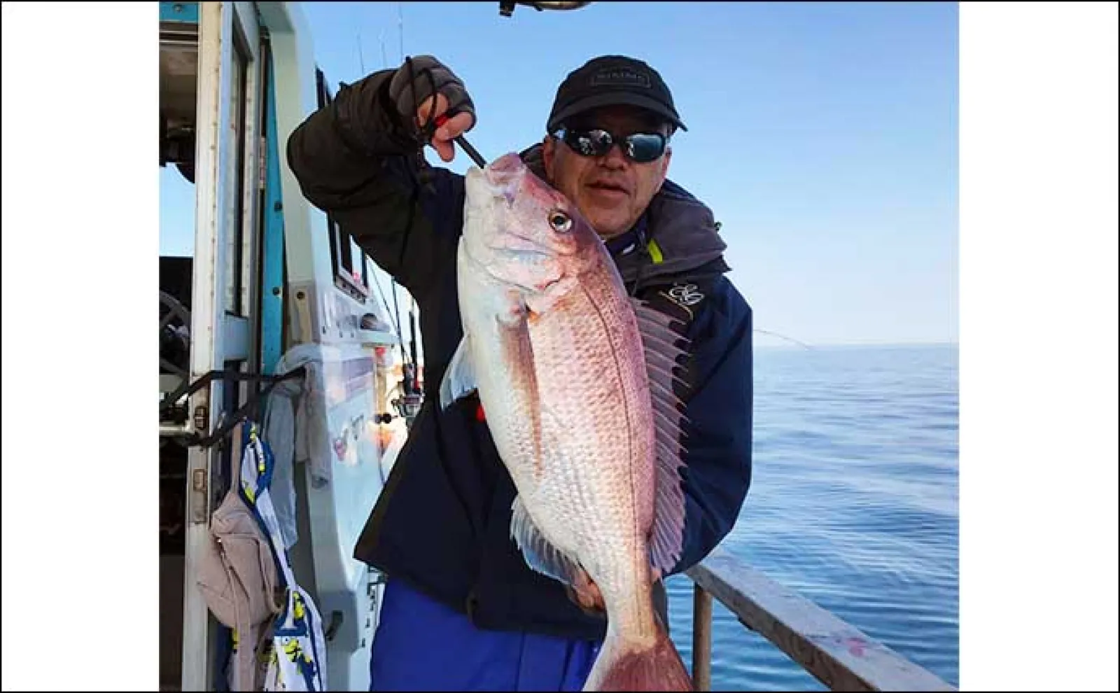 ディープタイラバ釣行で船中マダイ全員安打【上越・子丸】浅場ではクロソイが連発