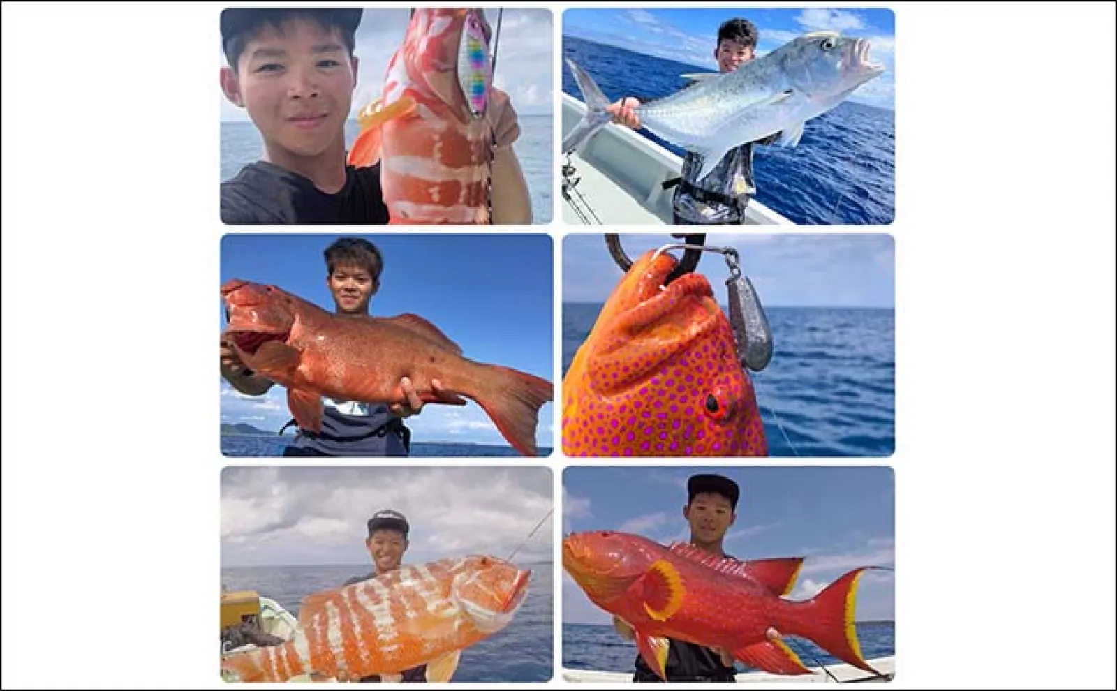 沖縄の離島『伊是名島』陸っぱりルアー釣行で4目釣果 ロッド1本でイカも魚も?