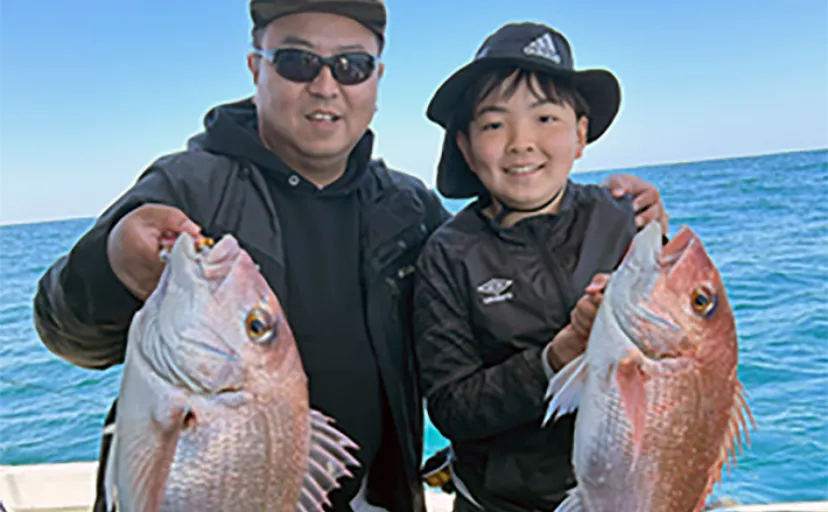 【釣果速報】タイラバで良型マダイが船中50尾オーバーと絶好調（福岡）