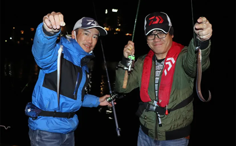 夜の堤防で手軽に狙う【投げアナゴ釣り】　シーズン・仕掛け・ポイント選び・釣り方を解説