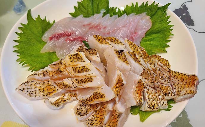 中深海ジギング釣行で大本命アカムツ手中【和歌山・浦神】朝イチ