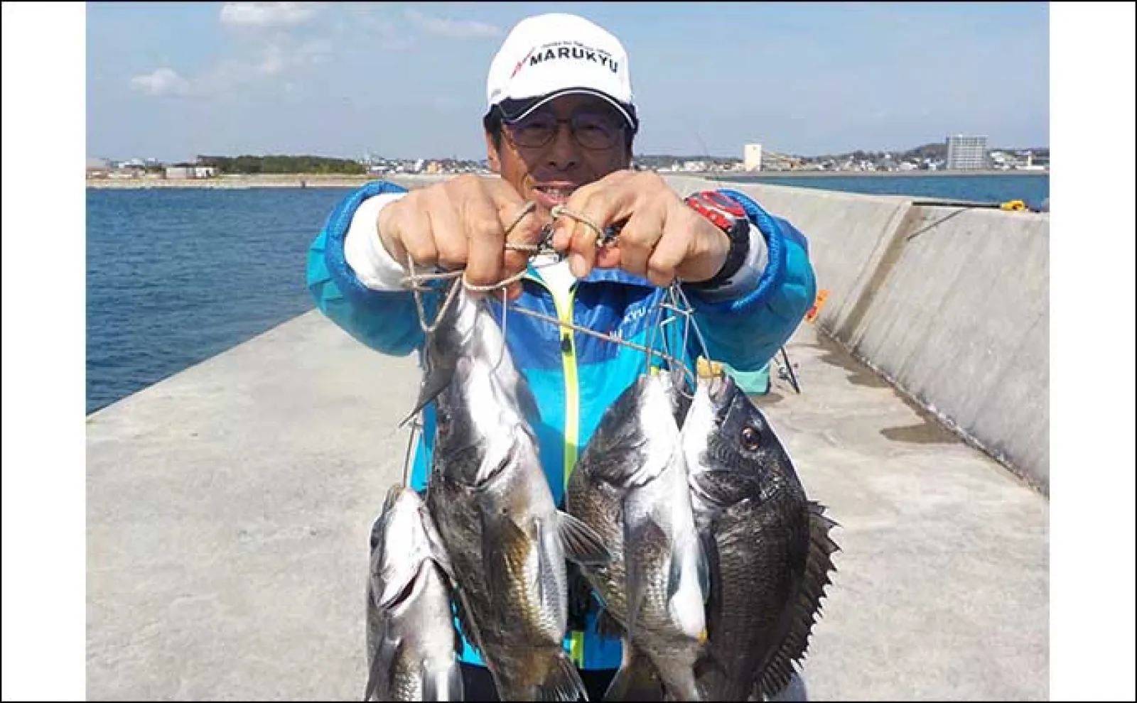 堤防からのウキダンゴ釣りでクロダイ6匹【愛知・常滑港】潮緩むと連発