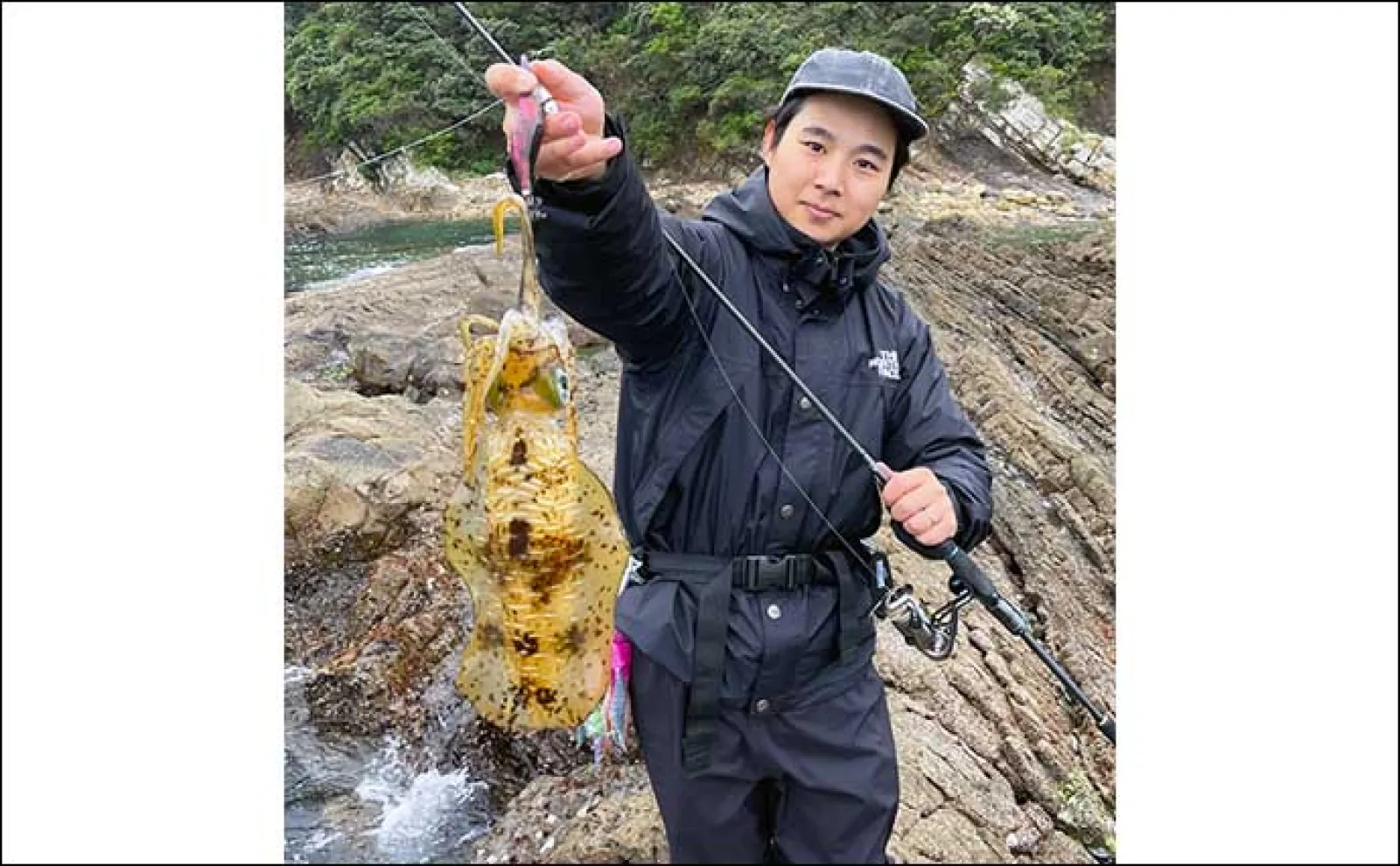磯でのエギング釣行でアオリイカ4杯【熊本・天草】海藻の有無が超重要ポイント?