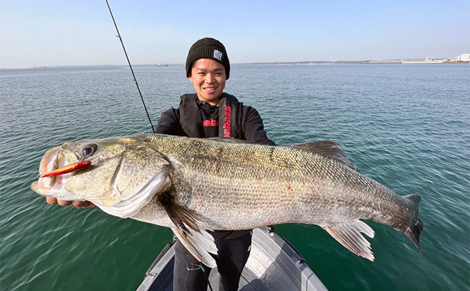 三河湾ボート釣りで80cm頭に良型シーバス乱舞 爆釣のカギはミノーのただ巻き?