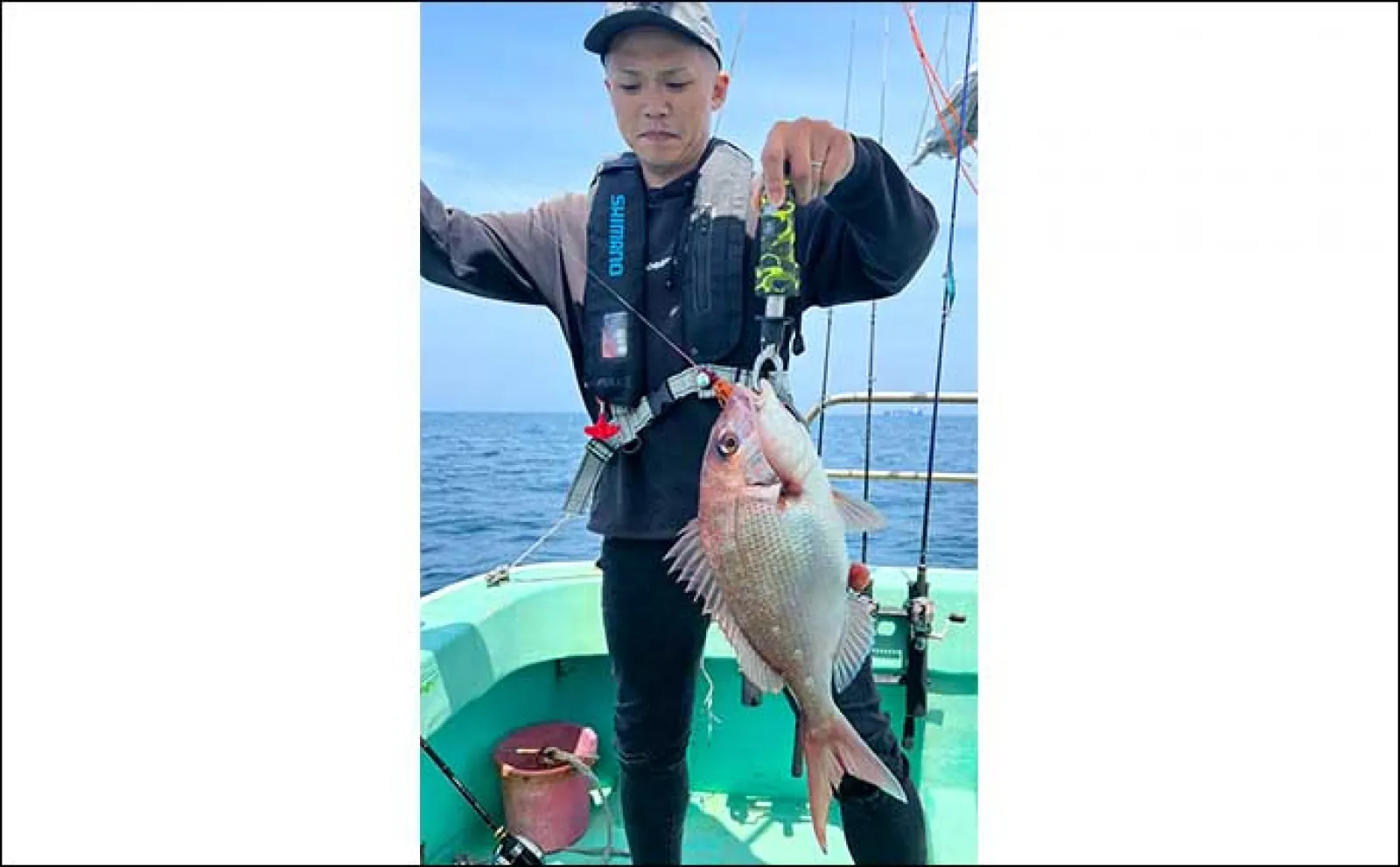 【釣果速報】タイラバで好ゲストの良型アマダイ浮上!マダイも順調にヒット(福岡)