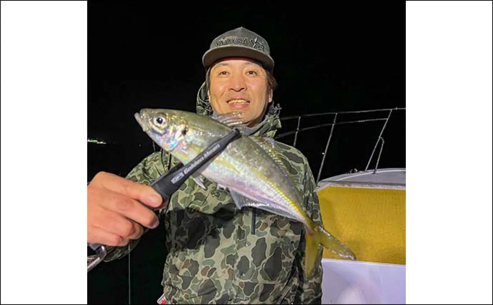 ナイトボートアジングで30cm超アジ好捕【佐賀・きずなまりん】濁り攻略のカギとは?