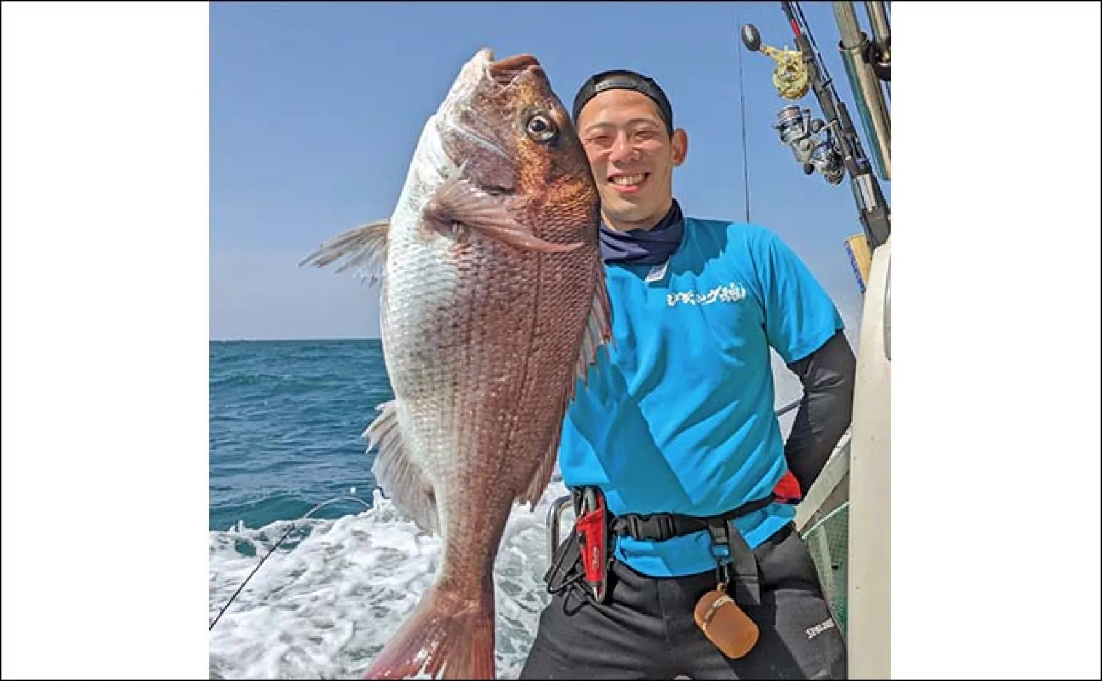 船でのジギング釣行で8kg級ブリに良型マダイをキャッチ【福井・三国沖】