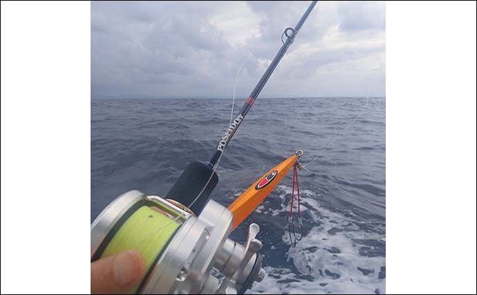 深海ジギング　　500グラム　　4本 2023年2月 三重県志摩沖 深海ジギング バラムツ自己記録