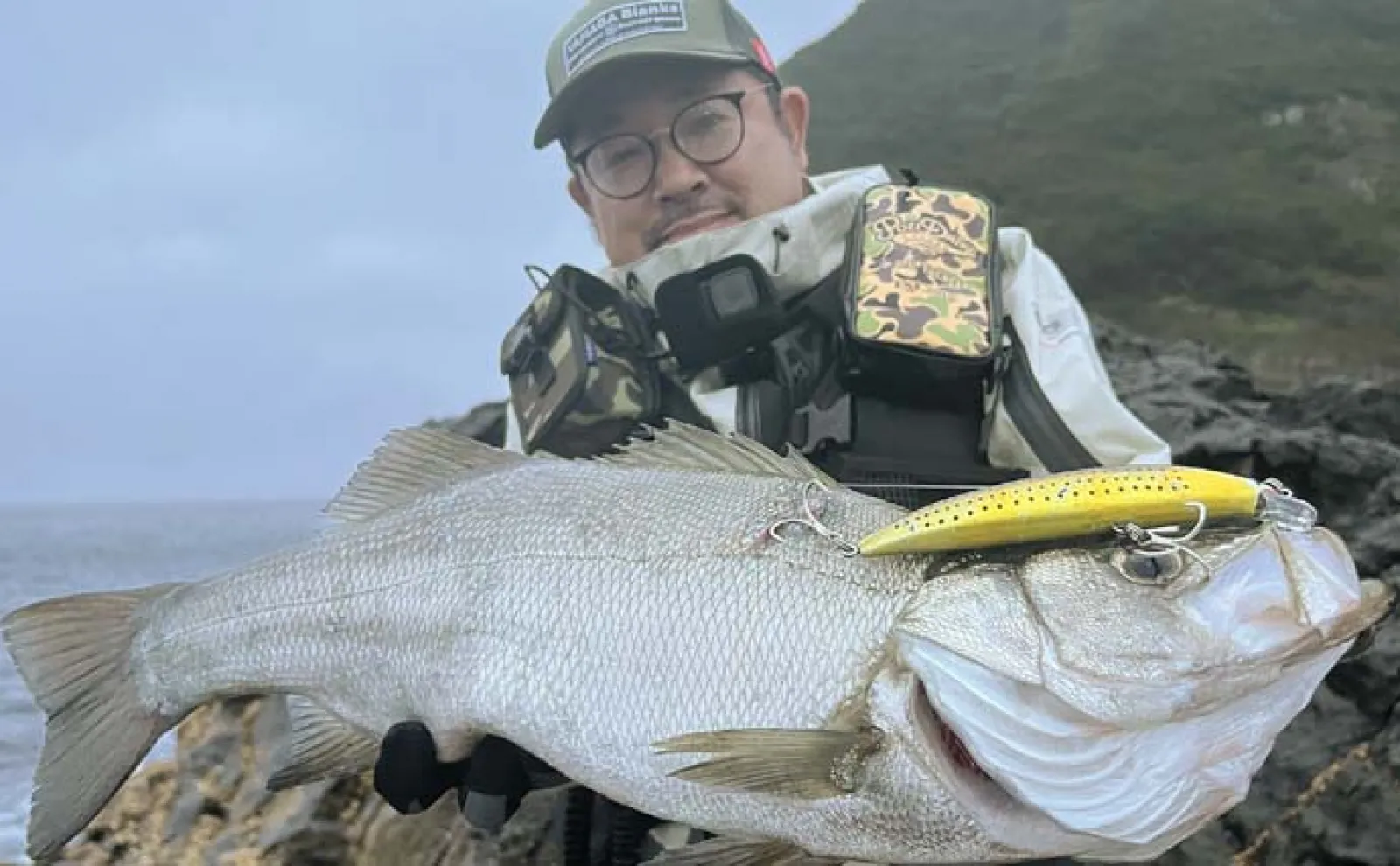 磯ルアー釣行でスジアラにハマフエフキにヒラスズキ【鹿児島・中甑島】