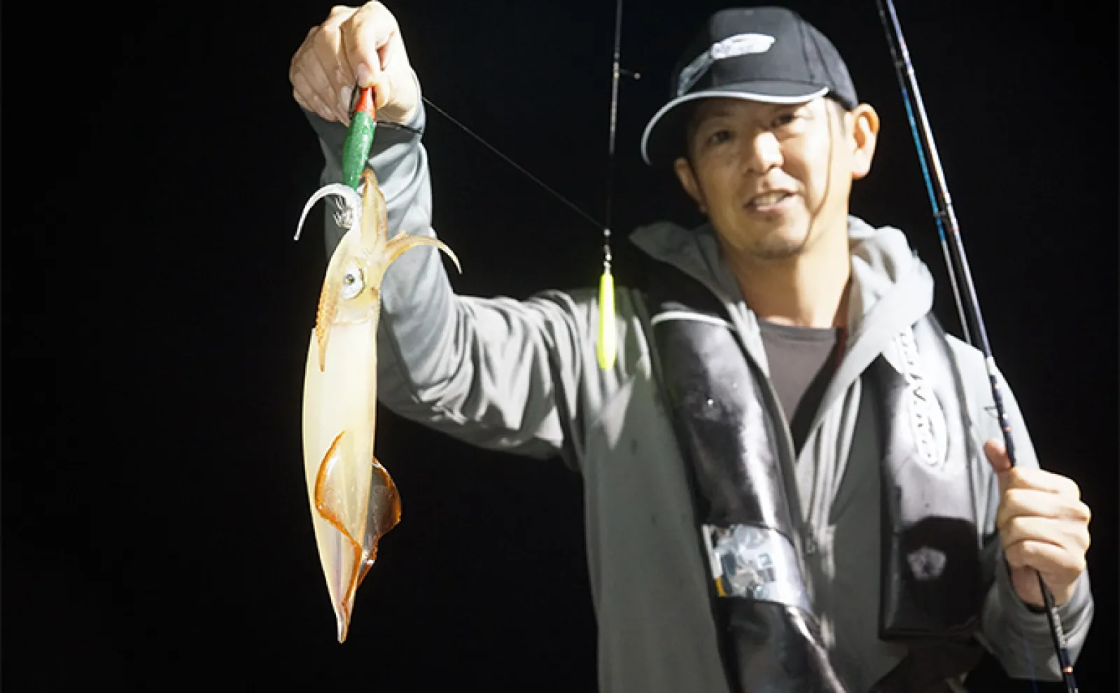 低活性ヤリイカ釣りで大型ゲット　食い渋り攻略の秘訣は【ブレード搭載ドロッパー】